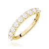 Pierścionek W0719 Diament laboratoryjny żółte złoto