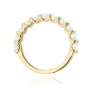 Pierścionek W0720 Diament żółte złoto