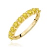 Pierścionek W0719 Diament Laboratoryjny Żółty żółte złoto