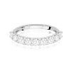 Pierścionek W0719 Diament laboratoryjny białe złoto