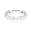 Pierścionek W0722 Diament laboratoryjny białe złoto