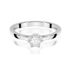 Pierścionek W0715 Diament 0,05ct białe złoto
