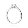 Pierścionek W0715 Diament 0,10ct białe złoto