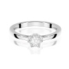 Pierścionek W0715 Diament 0,20ct białe złoto