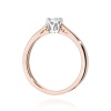 Pierścionek W0715 Diament 0,05ct różowe złoto