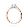 Pierścionek W0715 Diament 0,10ct różowe złoto