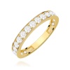 Pierścionek W0726 z diamentami żółte złoto